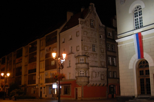 Legnica wieczorem