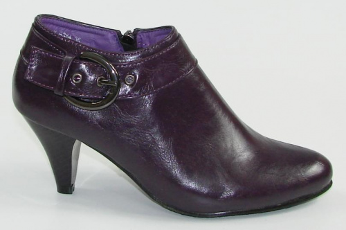 kozaczki fioletowawe zapinane 11 10 08 - XL9364