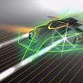 Martiva Lightbeam #futuryzm #transport #pojazd #samochód #światło #light #lightbeam #martiva
