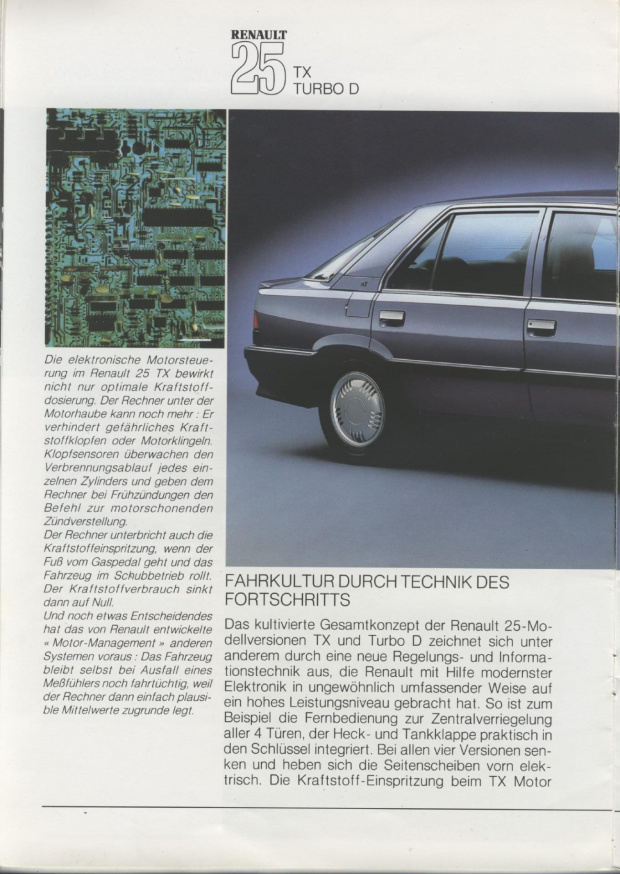 Renault 25 faza druga