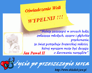 Na szczycie stromej góry #przeszczep #serce #nerki #wątroba #SzpikKostny #OświadczenieWoli