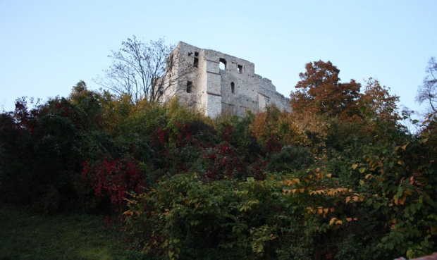 Muszę wejść do ruin Zamku, aby zrobić zachód słońca w Kazimierzu...