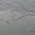 widok z lotu ptaka na Irlandię