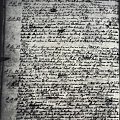 strona księgi metrykalnej parafii Piłka z 1818r łacina #genealogia #metryka