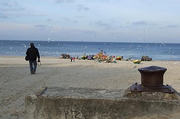 Listopadowa plaża #plaża #przyroda #Franciszek #Rochowczyk #krajobrazy #jesień #jantar