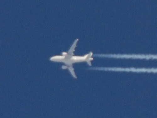 LX-GJC, Silver Arrows, A318-112CJ, FL390