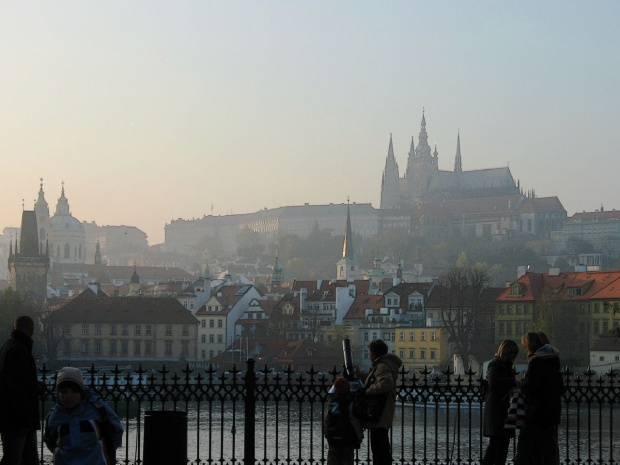 widok na Hradczany #Praga #zwiedzanie