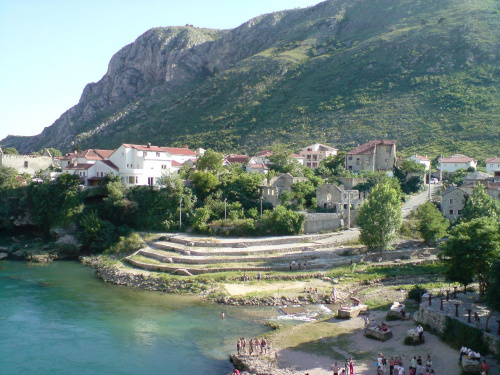 nasze wakacje 2008...Bośnia- Hercegowina....miasto Mostar i rzeka Neretva #WakacjeMOSTAR