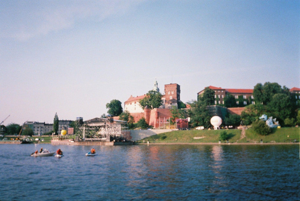 WIDOK NA WAWEL Z ZAKOLA WISŁY #WAWEL #ZAKOLEWISŁY #KRAKÓW #WISŁA