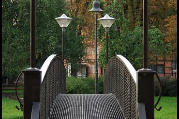 bydgoszcz - mostek przez młynówkę #bydgoszcz