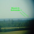 Maszty koło Radomska widoczne ze wzgórza w ok. Opoczna (Łódzkie) ! 100procent pewności że to ten obiekt - zdjęcie wykonane przez lornetkę #GóraSławno #Radomsko #maszt #panorama #WzgórzaOpoczyńskie