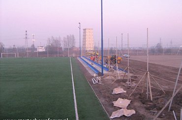 Budowa boiska trenigowego na Rakowie #rakow #czestochowa #boisko #sport