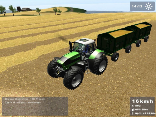 Deutz Agrotron X720 #LandwirtschaftsSimulator2008 #Deutz #Agrotron #X720