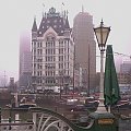 rotterdam grudzień 2008 #rotterdam #mgła #MiastoWeMgle #BudynkiWeMgle #miasto #holandia