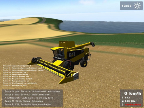 CAT LEXION 480 R #Caterpillar #LEXION480 #CAT #LandwirtschaftsSimulator2008