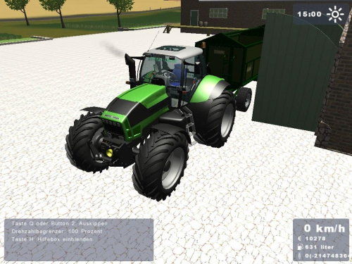 Deutz Agrotron X720 #LandwirtschaftsSimulator2008 #Deutz #Agrotron #X720