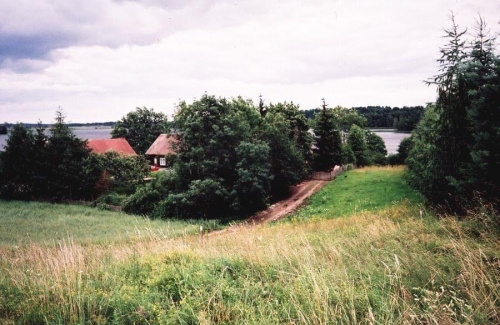 Jezioro Litygajno w Borkach - na obrzeżach Puszczy Boreckiej.
