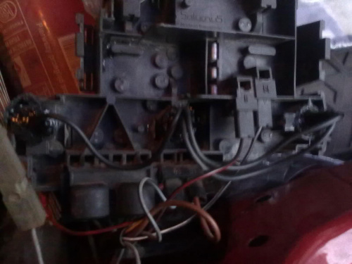 golf ii mod tylnich lamp