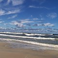 Plaża Krynica Morska Jesień