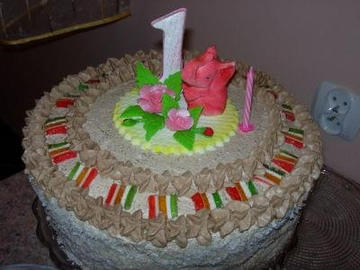 18.11.2007 urodzinowy tort Julii