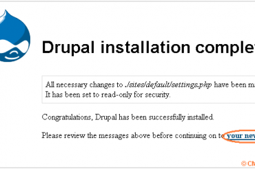 #drupal #instalacja