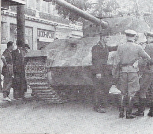 Panther G 1 DP SS LAH,Paris 1944
