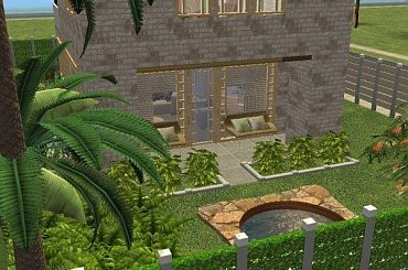 Dom wybudowany w grze The Sims 2 #dom #TheSims2