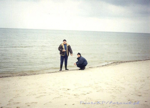 Krynica Morska 1999r. #Bałtyk #KrynicaMorska #Morze #Plaża #Polska #Urlop #Wczasy #Wypoczynek #Zima