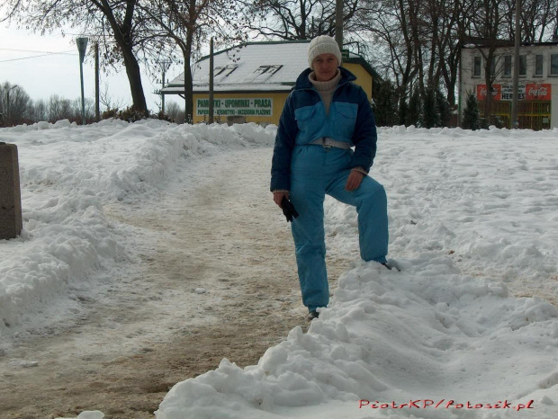 Krynica Morska 2006r. #Bałtyk #KrynicaMorska #Morze #Plaża #Polska #Urlop #Wczasy #Wypoczynek #Zima