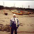 Krynica Morska 2000r. #Bałtyk #KrynicaMorska #Morze #Plaża #Polska #Urlop #Wczasy #Wypoczynek #Zima