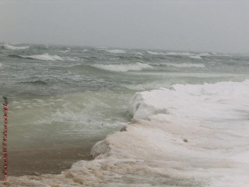 Krynica Morska 2006r. #Bałtyk #KrynicaMorska #Morze #Plaża #Polska #Urlop #Wczasy #Wypoczynek #Zima