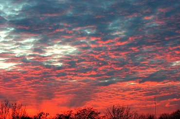 Koluszki , 29.11.2007 r zachód słońca #Koluszki #zachód #słonce