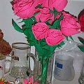 róża wykonana z krepiny #artystyczne #bibułkarstwo #BożeNarodzenie #bukiety #chrzest #dekoracje #dekoratorstwo #DlaBabci #DlaCiebie #DlaMamy #DlaTaty #DoBiura #DoRestauracji #DzieńMatki #ekologiczne #imieniny #kartki #kompozycje #komunia #kwiaty