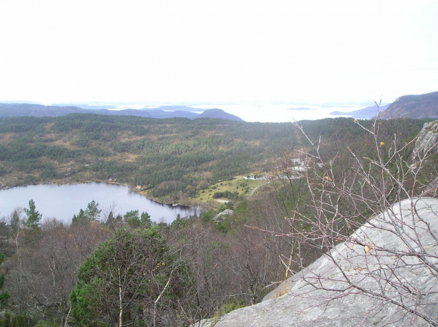 Norwegia, Droga na Preikestolen