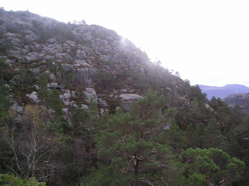 Norwegia, Droga na Preikestolen