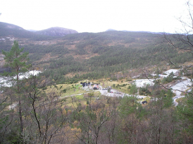 Norwegia, Droga na Preikestolen