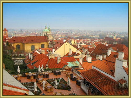 Praga z góry #Praga #miasta #stolice #urbanistyka #architektura
