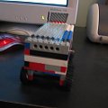 Modelik MACK'a z CONVOY'u z klocków LEGO