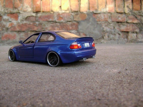 moj kochany modelik bejki w skali 1/24 #tuning #e46