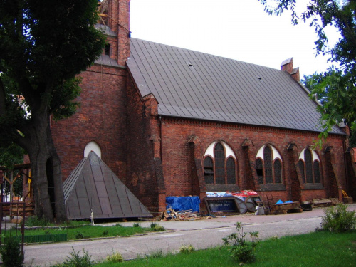 08.07.2007 - REMONT KOŚCIOŁA NA RANCZU