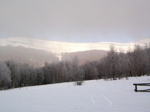 Zdjęcia Bieszczad zimą. Grudzień 2007 #GóryZimaŚnieg