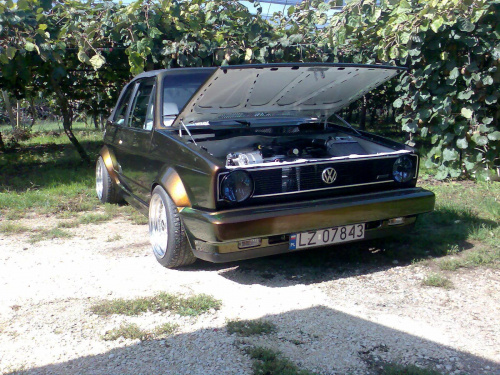 druga przebudowa 2006 #GolfMk1Cabrio